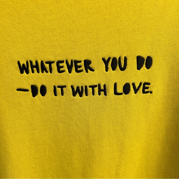 Kate Spade x Cleo Wade Yellow Pullover - Picture 4 of 7